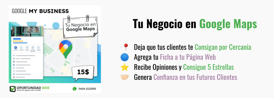 Agregar Negocio a Google Maps