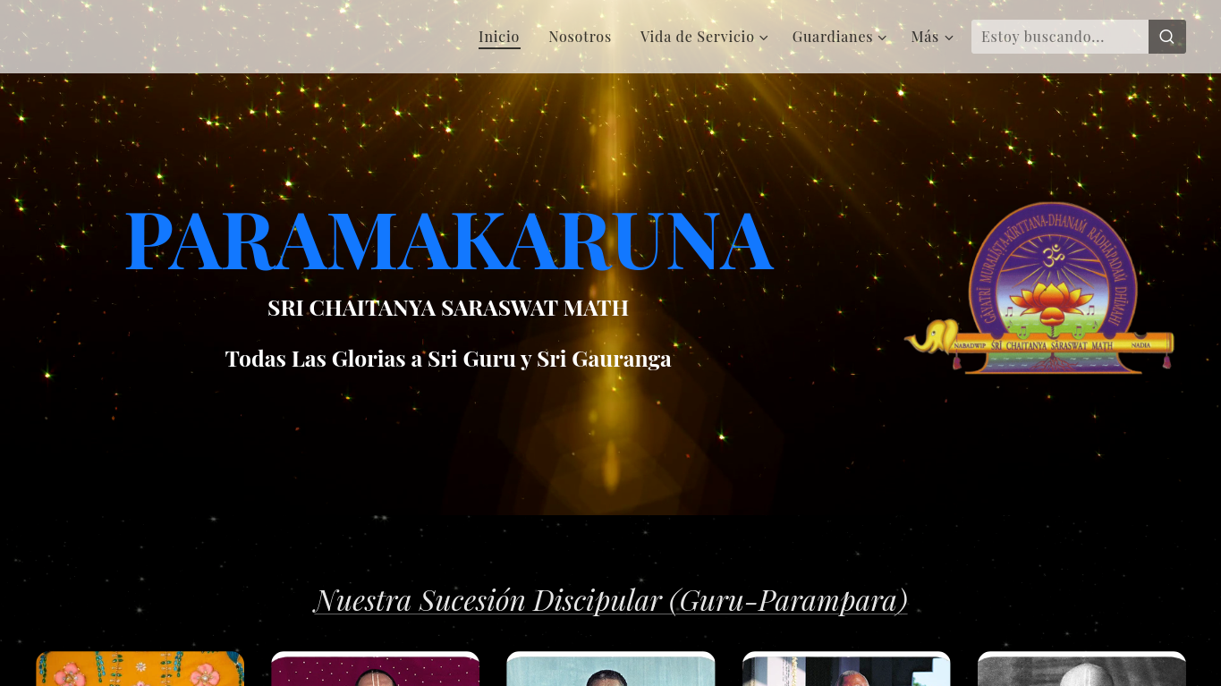 Página Web de Comunidad Religiosa
