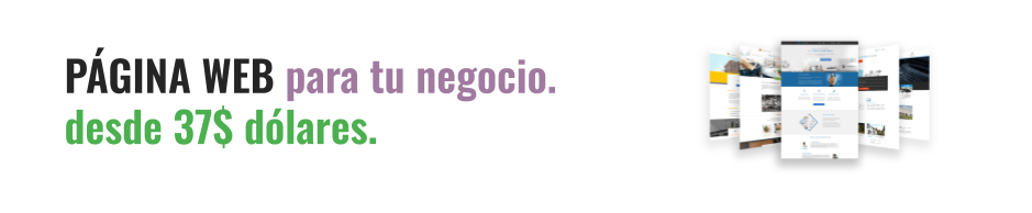 Esta web es potenciada por Oportunidad Web. Tu también puedes tener una web así para tu negocio por solo 37$ dolares.